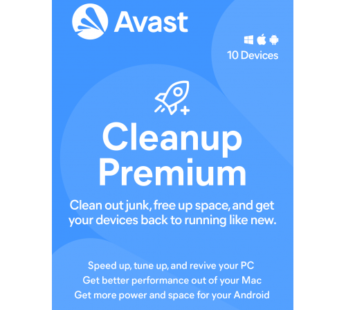 Avast Cleanup Premium – 1-Year / 10-Devices