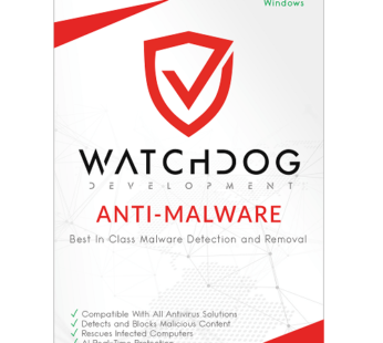 Watchdog Anti-Malware – 1-Year / 10-PC